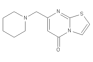 7-(piperidinomethyl)thiazolo[3,2-a]pyrimidin-5-one
