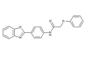 Image of N-[4-(1,3-benzoxazol-2-yl)phenyl]-2-phenoxy-acetamide