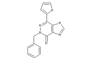 5-benzyl-7-(2-furyl)thiazolo[4,5-d]pyridazin-4-one