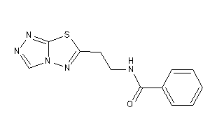 Image of N-[2-([1,2,4]triazolo[3,4-b][1,3,4]thiadiazol-6-yl)ethyl]benzamide