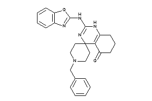 2-(1,3-benzoxazol-2-ylamino)-1'-benzyl-spiro[1,6,7,8-tetrahydroquinazoline-4,4'-piperidine]-5-one