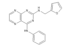 Image of (4-anilinopteridin-2-yl)-(2-furfuryl)amine