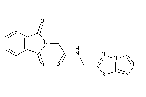 Image of 2-phthalimido-N-([1,2,4]triazolo[3,4-b][1,3,4]thiadiazol-6-ylmethyl)acetamide