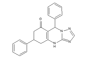 6,9-diphenyl-5,6,7,9-tetrahydro-4H-[1,2,4]triazolo[5,1-b]quinazolin-8-one