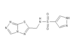 N-([1,2,4]triazolo[3,4-b][1,3,4]thiadiazol-6-ylmethyl)-1H-pyrazole-4-sulfonamide