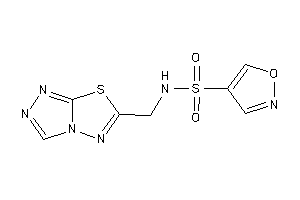 N-([1,2,4]triazolo[3,4-b][1,3,4]thiadiazol-6-ylmethyl)isoxazole-4-sulfonamide