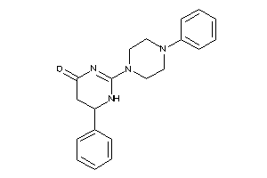 6-phenyl-2-(4-phenylpiperazino)-5,6-dihydro-1H-pyrimidin-4-one