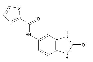 N-(2-keto-1,3-dihydrobenzimidazol-5-yl)thiophene-2-carboxamide