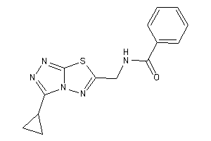 N-[(3-cyclopropyl-[1,2,4]triazolo[3,4-b][1,3,4]thiadiazol-6-yl)methyl]benzamide