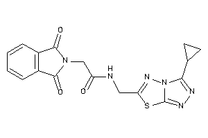 N-[(3-cyclopropyl-[1,2,4]triazolo[3,4-b][1,3,4]thiadiazol-6-yl)methyl]-2-phthalimido-acetamide