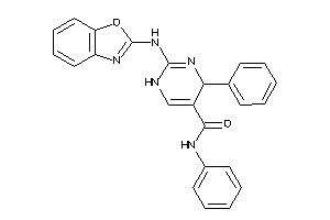 Image of 2-(1,3-benzoxazol-2-ylamino)-N,4-diphenyl-1,4-dihydropyrimidine-5-carboxamide