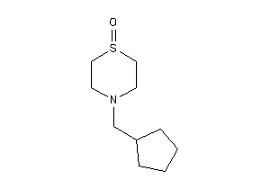 Image of 4-(cyclopentylmethyl)-1,4-thiazinane 1-oxide