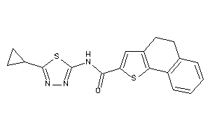 N-(5-cyclopropyl-1,3,4-thiadiazol-2-yl)-4,5-dihydrobenzo[g]benzothiophene-2-carboxamide