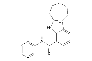 Image of N-phenyl-5,6,7,8,9,10-hexahydrocyclohepta[b]indole-4-carboxamide