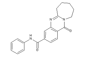 12-keto-N-phenyl-7,8,9,10-tetrahydro-6H-azepino[2,1-b]quinazoline-3-carboxamide