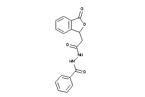 Image of N'-(2-phthalidylacetyl)benzohydrazide