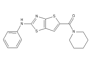 (2-anilinothieno[2,3-d]thiazol-5-yl)-piperidino-methanone