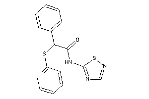 2-phenyl-2-(phenylthio)-N-(1,2,4-thiadiazol-5-yl)acetamide