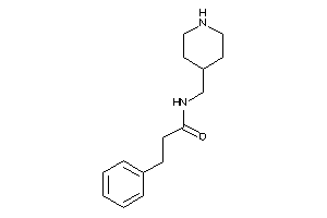 3-phenyl-N-(4-piperidylmethyl)propionamide