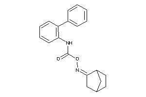 N-(2-phenylphenyl)carbamic Acid (norbornan-2-ylideneamino) Ester