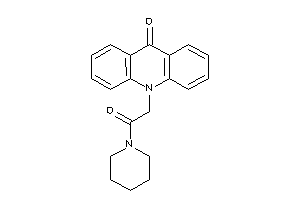 10-(2-keto-2-piperidino-ethyl)acridin-9-one