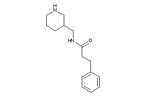 3-phenyl-N-(3-piperidylmethyl)propionamide