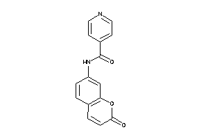 N-(2-ketochromen-7-yl)isonicotinamide