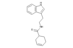 N-[2-(1H-indol-3-yl)ethyl]cyclohex-3-ene-1-carboxamide