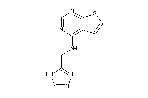 Thieno[2,3-d]pyrimidin-4-yl(4H-1,2,4-triazol-3-ylmethyl)amine