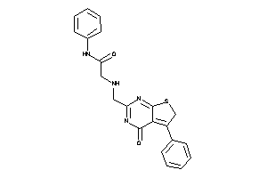 2-[(4-keto-5-phenyl-6H-thieno[2,3-d]pyrimidin-2-yl)methylamino]-N-phenyl-acetamide
