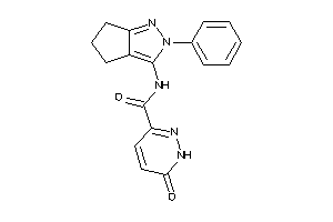 6-keto-N-(2-phenyl-5,6-dihydro-4H-cyclopenta[c]pyrazol-3-yl)-1H-pyridazine-3-carboxamide