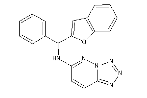 Image of [benzofuran-2-yl(phenyl)methyl]-(tetrazolo[5,1-f]pyridazin-6-yl)amine