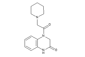 4-(2-piperidinoacetyl)-1,3-dihydroquinoxalin-2-one