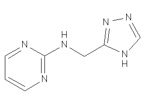 Image of 2-pyrimidyl(4H-1,2,4-triazol-3-ylmethyl)amine
