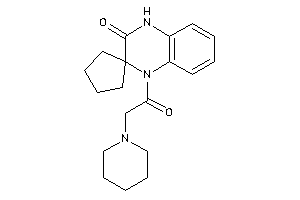 Image of 4-(2-piperidinoacetyl)spiro[1H-quinoxaline-3,1'-cyclopentane]-2-one