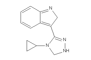 Image of 3-(4-cyclopropyl-1,5-dihydro-1,2,4-triazol-3-yl)-2H-indole