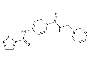 N-[4-(benzylcarbamoyl)phenyl]thiophene-2-carboxamide