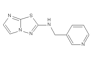 Imidazo[2,1-b][1,3,4]thiadiazol-2-yl(3-pyridylmethyl)amine
