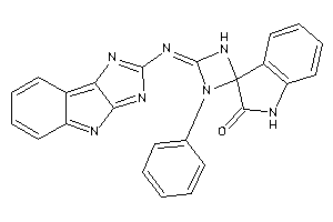 Image of 4-imidazo[4,5-b]indol-2-ylimino-1-phenyl-spiro[1,3-diazetidine-2,3'-indoline]-2'-one