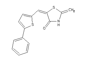 Image of 2-methylene-5-[(5-phenyl-2-thienyl)methylene]thiazolidin-4-one