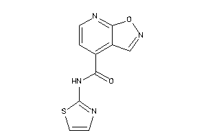 Image of N-thiazol-2-ylisoxazolo[5,4-b]pyridine-4-carboxamide