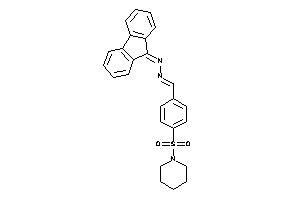 Image of Fluoren-9-ylidene-[(4-piperidinosulfonylbenzylidene)amino]amine