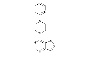 4-[4-(2-pyridyl)piperazino]thieno[3,2-d]pyrimidine