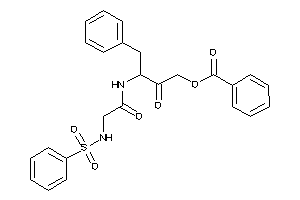Image of Benzoic Acid [3-[[2-(benzenesulfonamido)acetyl]amino]-2-keto-4-phenyl-butyl] Ester