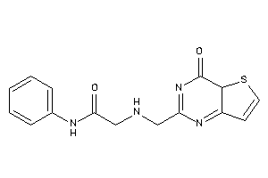 2-[(4-keto-4aH-thieno[3,2-d]pyrimidin-2-yl)methylamino]-N-phenyl-acetamide