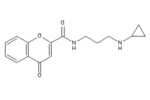 N-[3-(cyclopropylamino)propyl]-4-keto-chromene-2-carboxamide