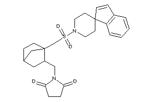 Image of 1-[[1-(spiro[indene-1,4'-piperidine]-1'-ylsulfonylmethyl)norbornan-2-yl]methyl]pyrrolidine-2,5-quinone