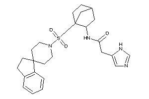 Image of 2-(1H-imidazol-5-yl)-N-[1-(spiro[indane-1,4'-piperidine]-1'-ylsulfonylmethyl)norbornan-2-yl]acetamide