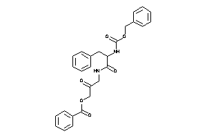 Benzoic Acid [3-[[2-(benzyloxycarbonylamino)-3-phenyl-propanoyl]amino]-2-keto-propyl] Ester
