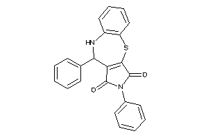 Image of 2,4-diphenyl-4,5-dihydropyrrolo[3,4-b][1,5]benzothiazepine-1,3-quinone
